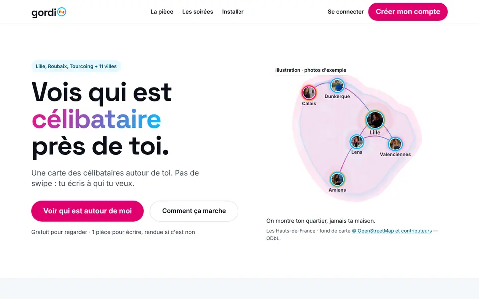 Page d’accueil de gordio.fr